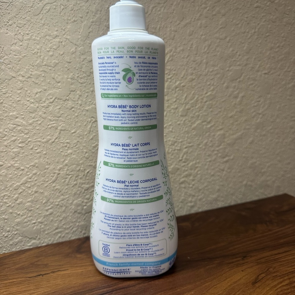 Mustela Hydra Bébé Body Lotion - Picture 5 of 8